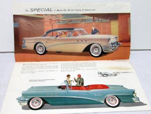 1955 Buick Roadmaster 70 Super 50 Century 60 Special 40 XL Sales Brochure Orig