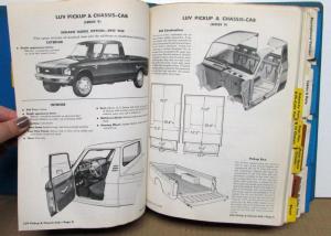 1979 Chevrolet Trucks Data Book Light Duty LUV El Camino PickUp Blazer