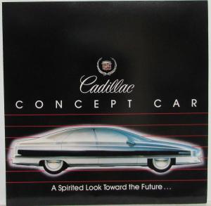 1988 Cadillac Voyage Concept Car Sales Brochure Folder Original