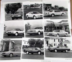 1992 Cadillac New Models Press Kit Large Editors Edition Media Seville Eldorado