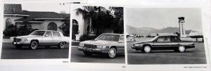 1992 Cadillac New Models Press Kit Large Editors Edition Media Seville Eldorado