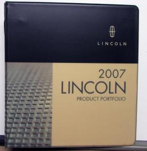 2007 Lincoln Product Portfolio Mark LT MKX MKZ Town Car Navigator