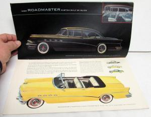 1956 Buick Roadmaster 70 Super 50 Century 60 Special 40 Sales Brochure Large