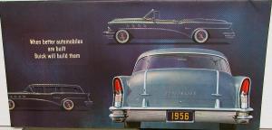 1956 Buick Roadmaster 70 Super 50 Century 60 Special 40 Sales Brochure Large