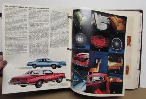 1977 Chevrolet Paint Chip Upholstery Sales Album MonteCarlo Corvette Vega Camaro