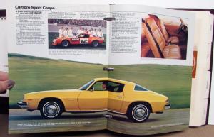 1977 Chevrolet Paint Chip Upholstery Sales Album MonteCarlo Corvette Vega Camaro