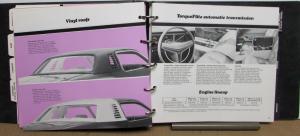 1975 Dodge Car & Truck Data Book Dart Charger Truck Ramcharger