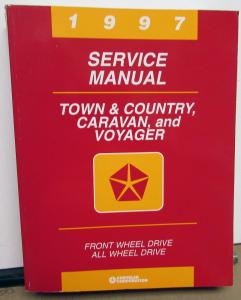 1997 Chrysler Town & Country Dodge Caravan Plymouth Voyager Service Shop Manual