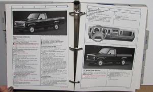 1987 Ford Light Truck Facts Book Ranger Econoline Bronco II F-Series C/K