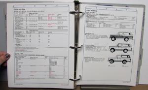 1987 Ford Light Truck Facts Book Ranger Econoline Bronco II F-Series C/K