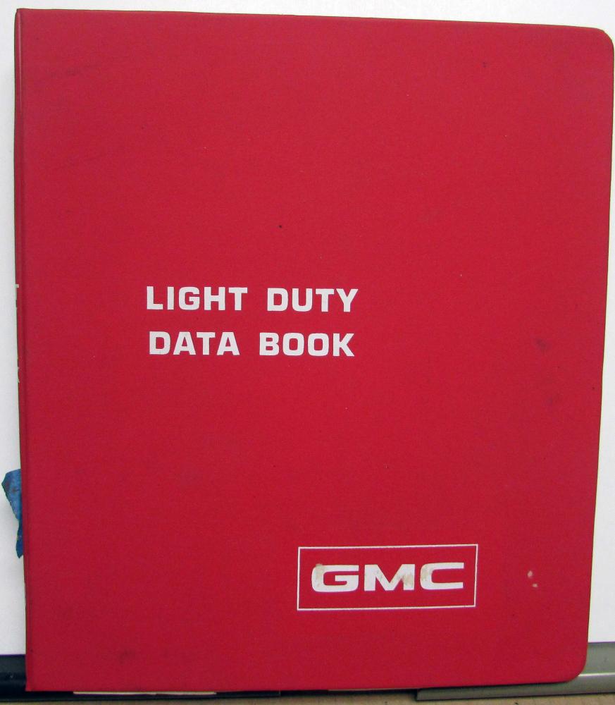 1978 Chevrolet Truck Data Book LUV El Camino Pickup Blazer C/K