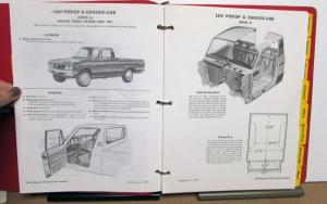 1978 Chevrolet Truck Data Book LUV El Camino Pickup Blazer C/K