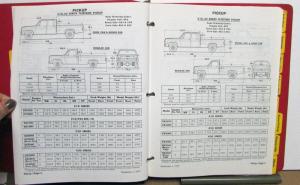 1978 Chevrolet Truck Data Book LUV El Camino Pickup Blazer C/K