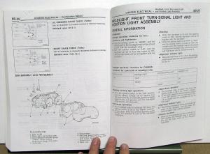1998 Eagle Talon Dealer Service Shop Repair Manual 2 Volume Set Original