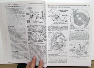 1998 Chrysler Sebring Convertible Dealer Service Shop Repair Manual Original