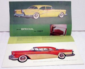 1957 Buick Roadmaster Century Caballero Super Special Full Line Sales Brochure