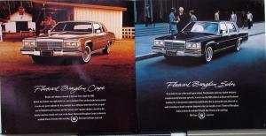 1983 Cadillac deVille Fleetwood Seville Eldorado Limo CANADIAN Sale Brochure