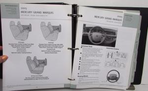 2005 Mercury Product Portfolio Grand Marquis Mariner Milan Montego Sable