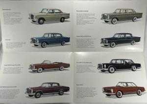1964 Mercedes-Benz Passenger Cars Sales Folder - 190 220 300 600 230 P1097/2