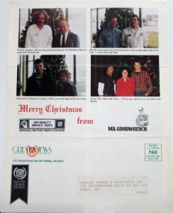 1984 Cadillac Crest Views News Pub Vol 1 No 10 Dec Issue Holiday Wishes