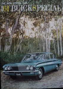 1961 Buick Special 4 Door Wagon Deluxe Oversized Color Sales Brochure ORIGINAL