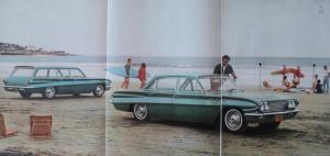1961 Buick Special 4 Door Wagon Deluxe Oversized Color Sales Brochure ORIGINAL