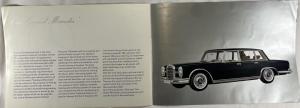 1964 Mercedes-Benz 600 The Grand Mercedes Sales Brochure