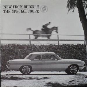 1961 Buick Special Coupe Oversized Sales Brochure Original