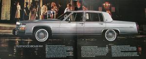 1984 Cadillac DeVille Fleetwood Brougham Eldorado Seville Cimarron Sale Brochure
