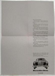 1965 Mercedes-Benz 190 D Have You Seen The Car Sales Folder