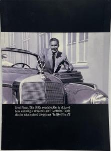 1995 Mercedes-Benz E-Series Brochure Flynn Dietrich Crosby Cooper Brynner