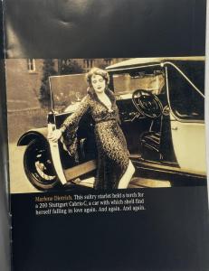 1995 Mercedes-Benz E-Series Brochure Flynn Dietrich Crosby Cooper Brynner