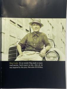 1995 Mercedes-Benz E-Series Brochure Flynn Dietrich Crosby Cooper Brynner