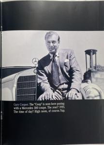 1995 Mercedes-Benz E-Series Brochure Flynn Dietrich Crosby Cooper Brynner