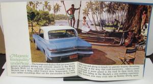 1962 Buick Skylark Oversized ORIGINAL Sales Brochure Blue Cover
