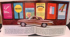 1962 Buick Skylark Oversized ORIGINAL Sales Brochure Blue Cover