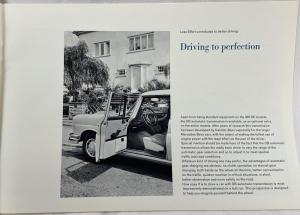 1965 Mercedes-Benz Daimler-Benz Automatic Transmission Sales Brochure P1014/8