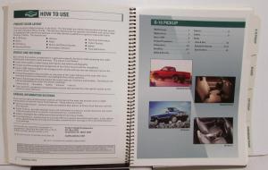 1997 Chevrolet Truck Product Guide S10 Blazer C/K PickUp Astro Suburban Tahoe