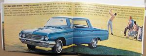 1962 Buick LeSabre Invicta Electra 225 Special Wildcat Engine XL Sales Brochure