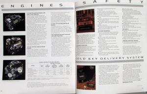 1985 Cadillac DeVille Fleetwood Limo Eldorado Seville Full Line Sales Brochure