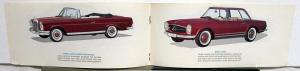 1966 Mercedes-Benz Passenger Cars Sales Brochure - 200 230 220 300 Grand Sedan