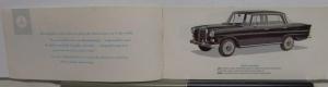 1966 Mercedes-Benz Passenger Cars Sales Brochure - 200 230 220 300 Grand Sedan