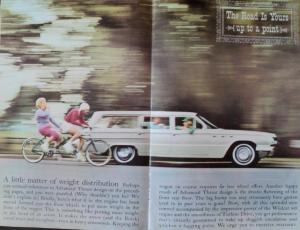 1962 Buick Station Wagon Invicta Special Estate Deluxe Oversized Sales Brochure