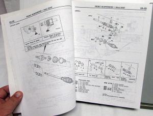 1999 Chrysler Sebring & Dodge Avenger Service Shop Repair Manual 2 Volume Set