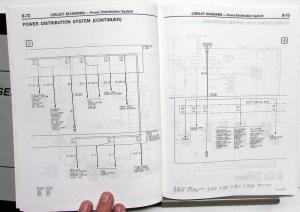 1999 Chrysler Sebring & Dodge Avenger Service Shop Repair Manual 2 Volume Set