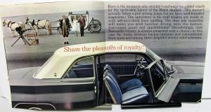 1962 Buick Skylark Oversized ORIGINAL Sales Brochure White Cover