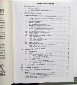 1999 Chrysler Cirrus Dodge Stratus Plymouth Breeze Service Shop Repair Manual