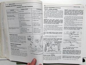 1999 Chrysler Concorde Dodge Intrepid LHS 300M Service Shop Repair Manual Set