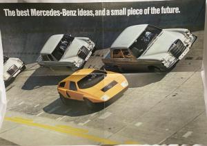 1970 Mercedes-Benz The Best Ideas and Small Piece of Future Sales Poster