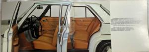 1970-1971 Mercedes-Benz 230 250 Sales Brochure - French Text